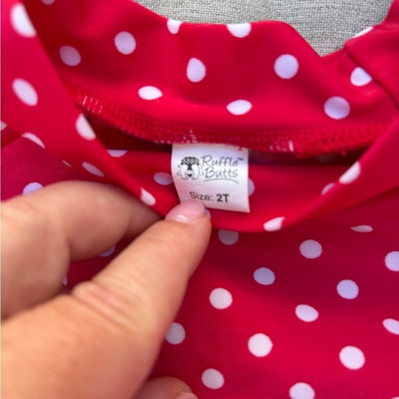 Ruffle Butts Swim Suit - 2T - Picture 3 of 5